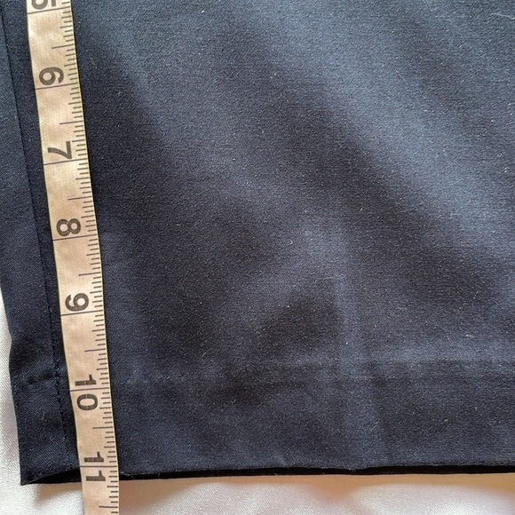 Ann Taylor Navy Boardwalk Shorts Devin Slimfit Tailored 11” Inseam Longline Sz 2 - Picture 6 of 16